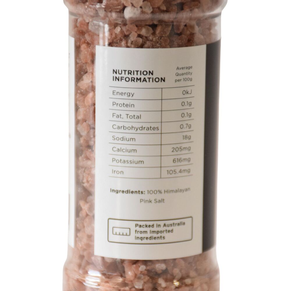 Pickle & Spice Pink Himalayan Salt Grinder 210g Per Unit