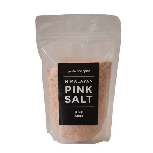 Pickle & Spice Fine Pink Himalayan Salt 600g Per Packet